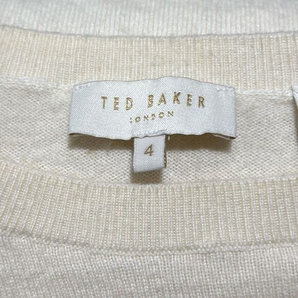 Ted Baker crewneck sweater with bow Accent - Picture 4 of 5